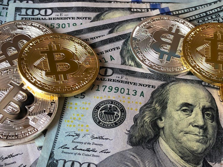 100,bank,banknotes,benjamin,benjamin franklin,bitcoin,blockchain,business,cash,change,close-up,coins,commerce,crypto,cryptocurrency,currency,dollar,economy,finance,financial,gold,investment,market,money,number,paper,savings,symbol,wealth