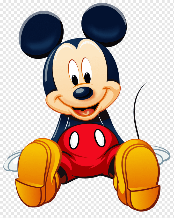 Free: Mickey Mouse illustration, Mickey Mouse Minnie Mouse Donald Duck  Huey, Dewey and Louie, Mickey Mouse, tshirt, heroes, orange png 
