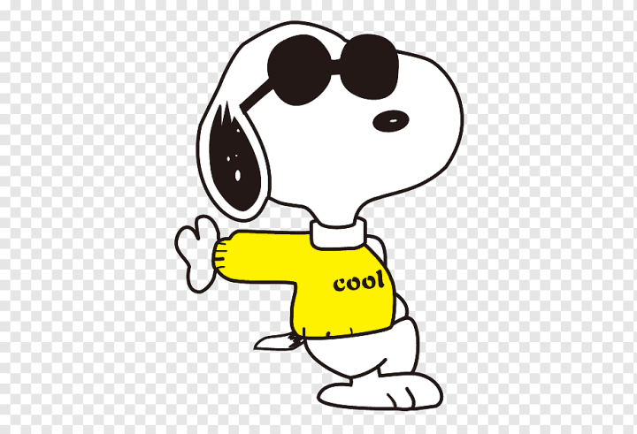 Free: Snoopy illustration, Snoopy Joe Cool Charlie Brown Wood Drawing,  Cartoon wearing sunglasses Snoop puppy, cartoon Character, animals, hand  png 