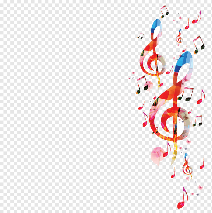 Free: Musical note Background music, Background notes, g-clef painting,  angle, text, triangle png 