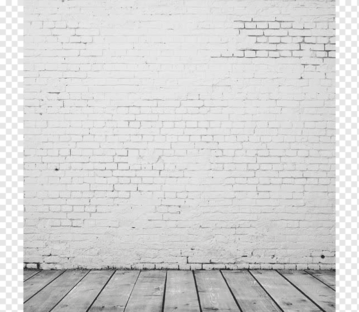 Free: Stone wall Brick Floor, Physical white brick wall background, white  painted wall, texture, angle, white png 