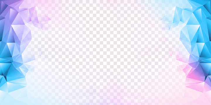 Gratis, Polygon Color, blue and purple crystal illustration, blue