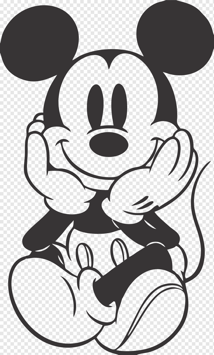 Minnie Mouse, Minnie Mouse Mickey Mouse Silhouette, minnie mouse, head,  mouse, cartoon png