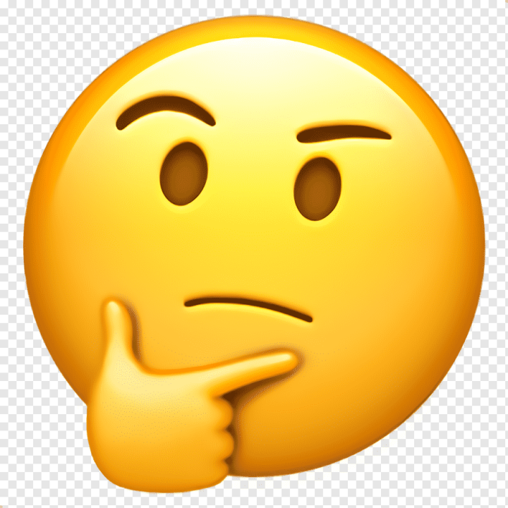HD mspaint, Thinking Face Emoji 🤔