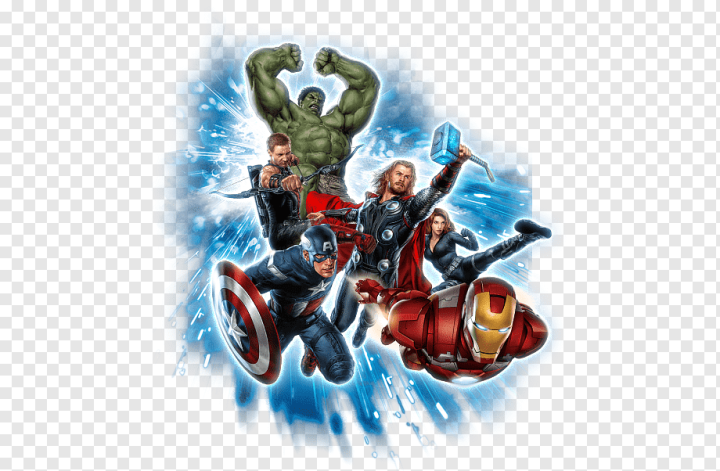 Free: Marvel Heroes, Black Widow Captain America Thor Hulk Superhero,  AVANGERS, game, avengers, computer Wallpaper png 