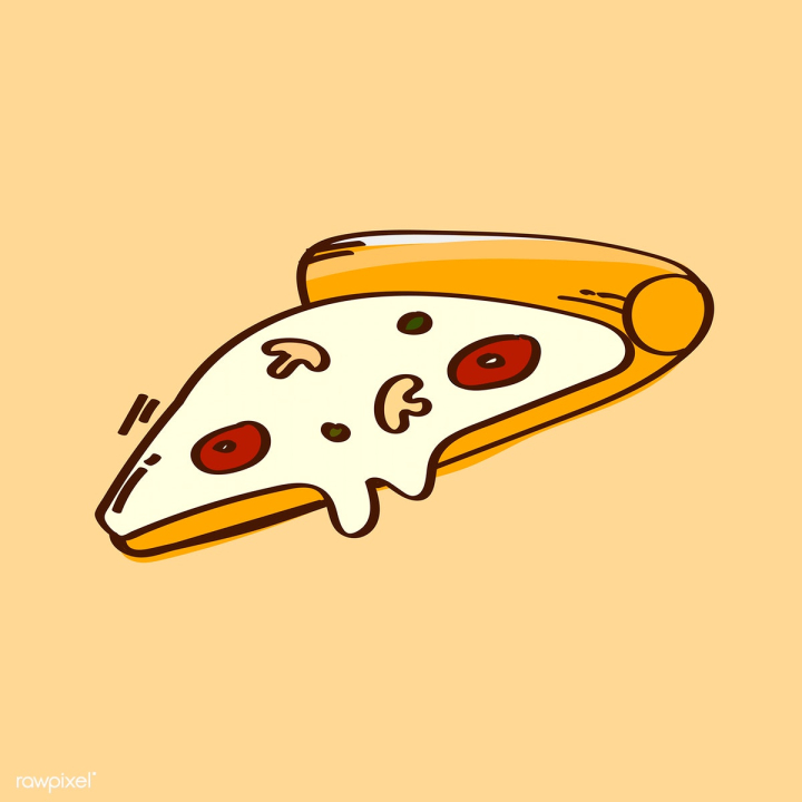 Pizza Slice Drawing. Image & Photo (Free Trial) | Bigstock