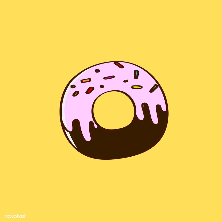 Donut Drawing: Easy, Cute, Simple and Step by Step | Donut drawing, Drawings,  Step by step drawing