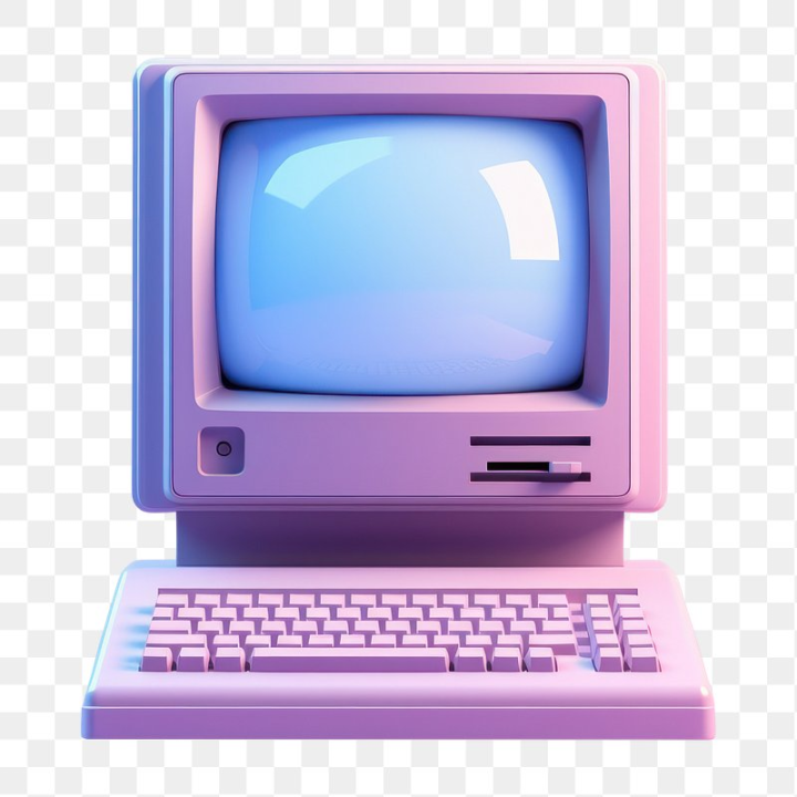 old computer png,computer,retro computer,old computer,technology,computer monitor,object,retro png,hardware,old pc,gadget,object png,png,rawpixel