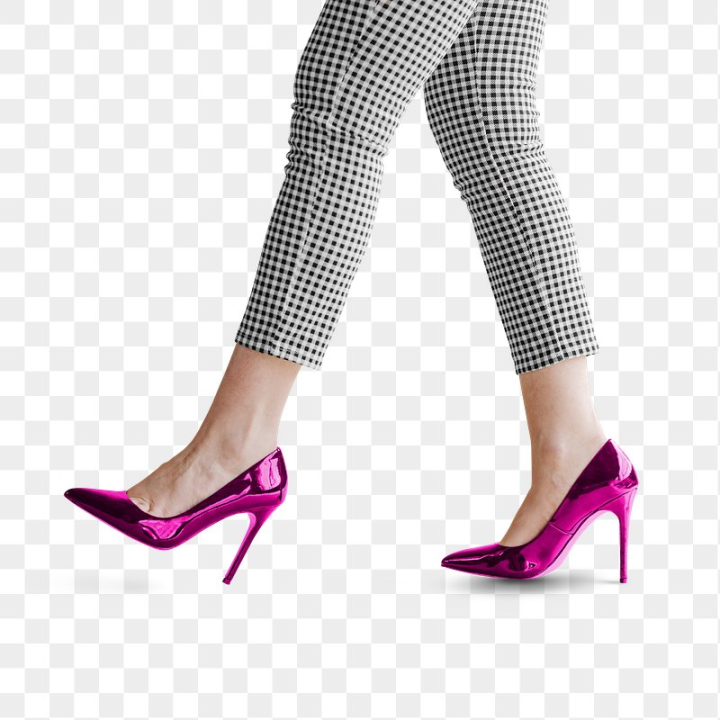 heels,high heels,pink heel,woman,feminism,fashion model,fashionable woman wearing shiny pink heels social ads template,pose,collage,walk,model walking,woman wearing pink high heels,png,rawpixel