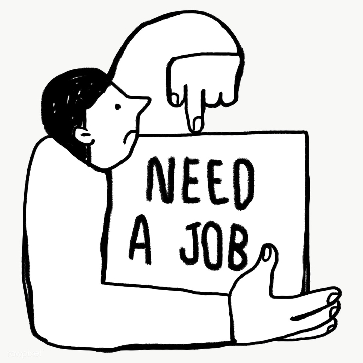 doodle,man,unemployed,need,lost,job search,job,employment,covid-19,covid,coronavirus png,coronavirus job