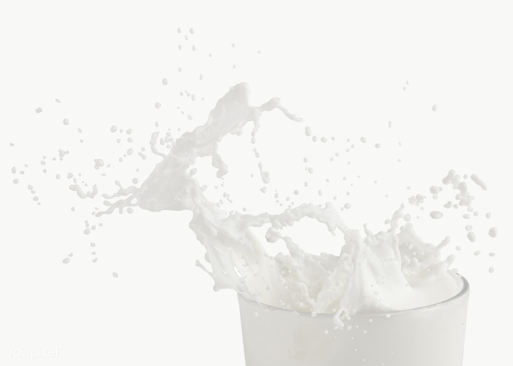 Transparent Glass of fresh milk. 17340365 PNG