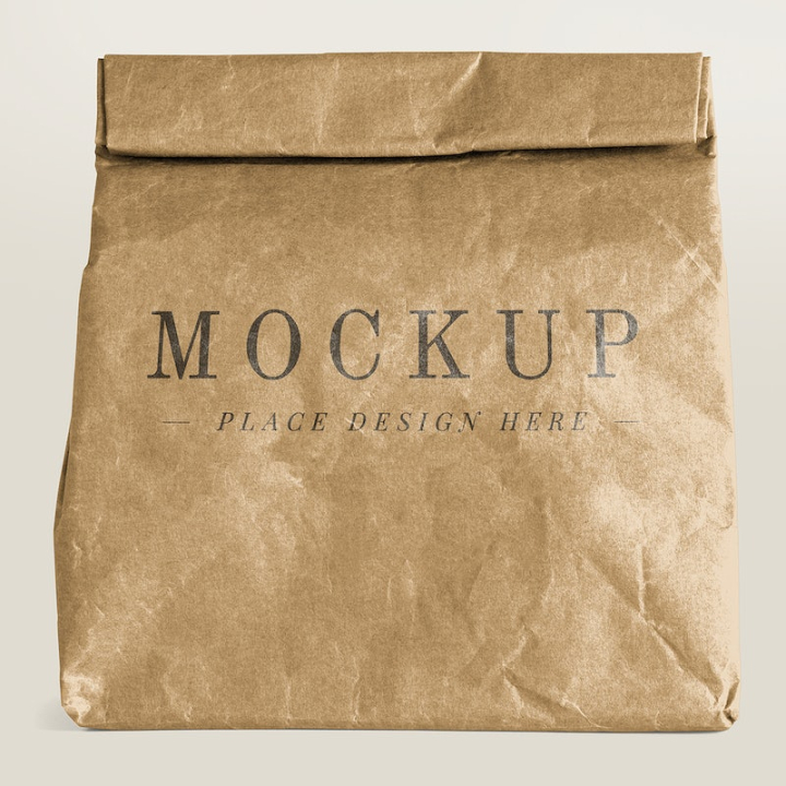 Kraft Paper Bag Mockup – Free Design Resources