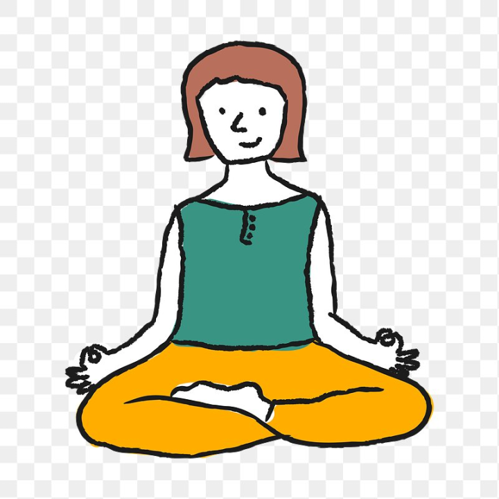 yoga,training,png yoga,meditation,fitness illustration,mental health,to meditate,yoga cartoon,self care,zen,meditate transparent,doodle icon png,png,rawpixel