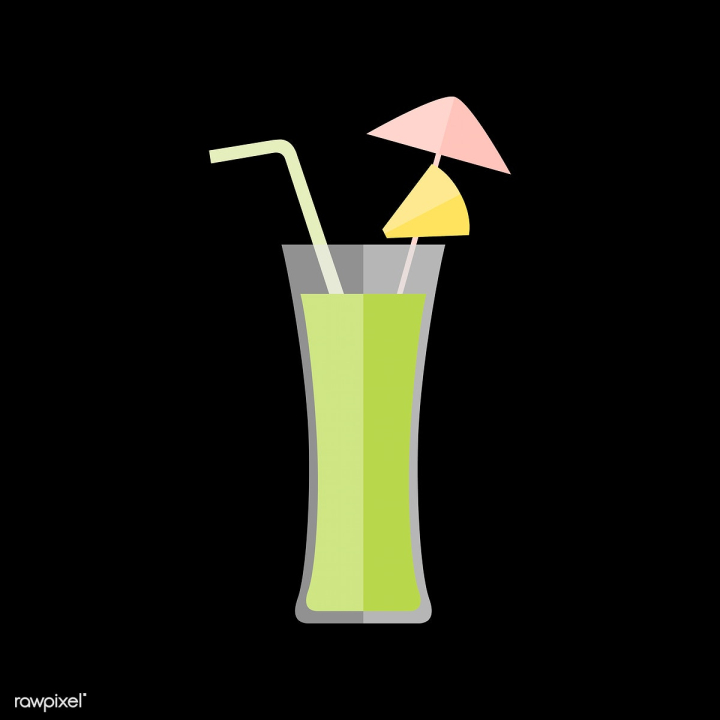 cocktail,alcohol,beverage,colorful,cute,drink,graphic,green,icon,illustration,juice,lime,mocktail,non-alcoholic,symbol,umbrella,vector,water