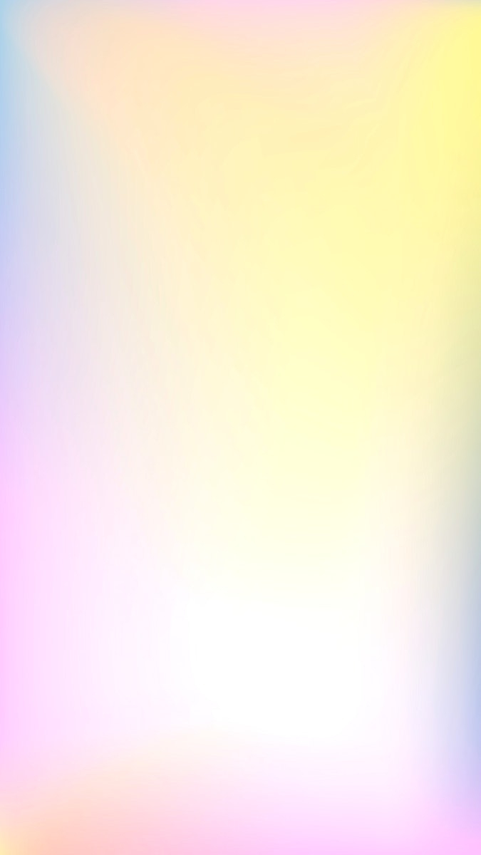 Free: Gradient blur colorful phone wallpaper vector 