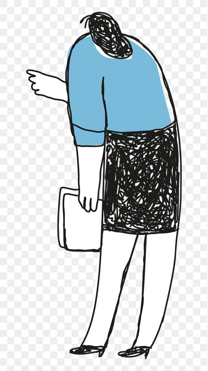 cartoon human,draw line,persons draw png,girl png,office,girl illustration woman,aesthetic,art,blue,business,cartoon,character,png,rawpixel