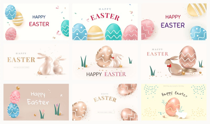 easter,happy easter,easter egg,children's day,easter day,easter bunny,cute,easter card,confetti,bunny,bunny egg,facebook cover,rawpixel