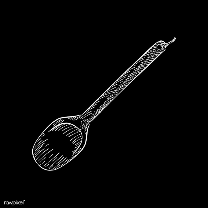 Carved Wooden Spoon Drawing by Conrado Barrio - Pixels
