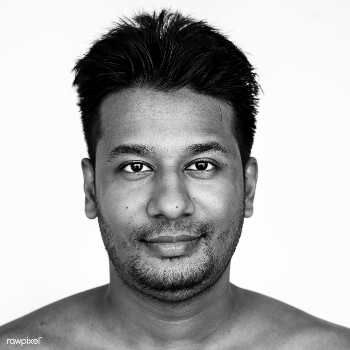 face,person,adult,alone,asia,asian,bangladesh,bangladeshi,beard,black and white,casual,cheerful,closeup,content,expression,faces,focus,free,happy,isolated,isolated on white,joyful,look,moustache,mustache,naked,people,portrait,positive,smile,smiling,smirk,smirking,solo,south asian,studio