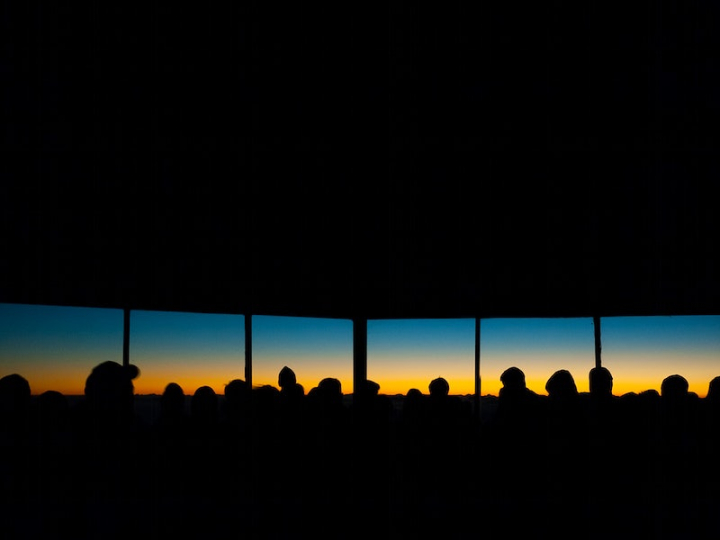 haleakala,people silhouette,observatory,sunset,sunset city,monitor,hawaii,america,dawn,urban,background sunset window,lcd,rawpixel