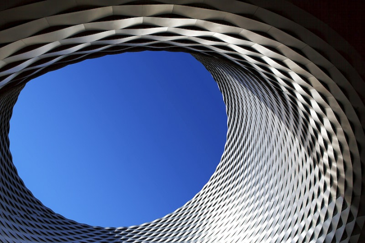 architecture,building,sky,structure,architecture photos,hole,switzerland,light,circle,rug,spiral,basel,rawpixel