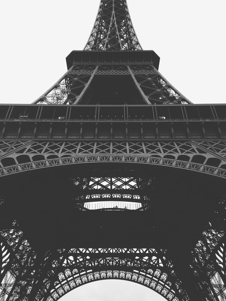 paris,eiffel tower,travel,eiffel,city,france,tour eiffel,black and white photo,public domain,public domain eiffel tower,public domain paris,landmark,rawpixel