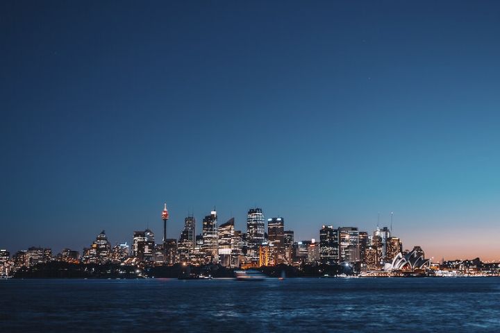 city,australia,cityscape,sunset images & pictures,city background,skyscraper,city lights,port,sunset city,building,public domain,light,rawpixel