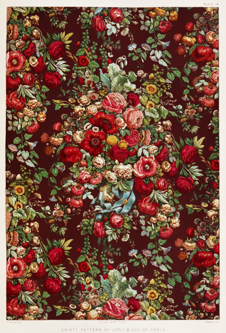 sir matthew digby wyatt,pattern,flower pattern,floral patterns,flower,antique,flower painting,vintage,vintage pattern,chintz,flower background,retro,rawpixel