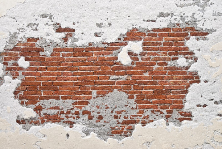 White Brick Wall Free Stock Photo - Public Domain Pictures