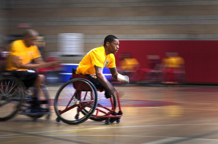 wheelchair,los angeles,sport games,disabled,wheelchair sports & fitness photos,robot,basketball,athlete,trials,shot put,fitness competition,person photo,rawpixel