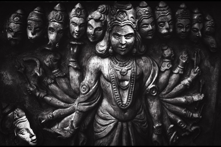 public domain art,black and white,public domain images,temple,public domain,statue,hindu,black,sculpture,asia,vishnu,hindu temple,rawpixel