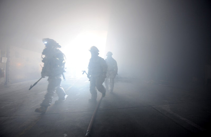 firemen,fog,force,silhouette,light,firefighter training,smoke,person photo,cc0,creative commons,creative commons 0,firefighters,rawpixel