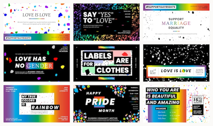 rainbow background,pride background,rainbow,pride month,website,diversity lgbtqia,colorful website banner design psd,cover,gay,gender equality,background diversity,wax,rawpixel
