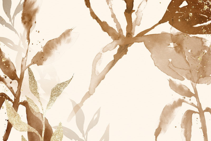 aesthetic background,brown aesthetic,aesthetic,brown background,brown,autumn,watercolor,background,autumn backgrounds,watercolor backgrounds,gold,leaf,rawpixel