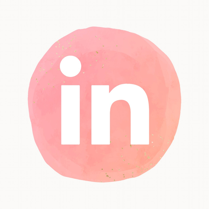 watercolor,logo,pink,icon,business,circle,social media,badge,branding,community,label,internet,rawpixel