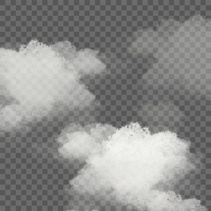 Cotton Cloud PNG Transparent Images Free Download, Vector Files