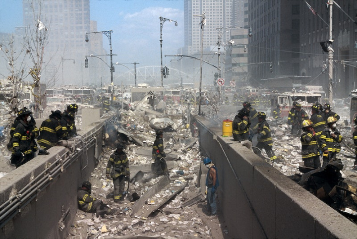 city,disaster,public domain images,firefighter,terrorism,road,trauma,new york,september 11th,street new york,world trade center,terror,rawpixel