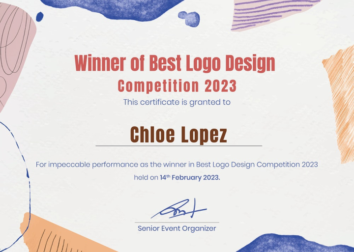 abstract,acknowledgement,award,award certificate template,blue,certificate,certificate template,colorful,competition,copy space,copyspace,design,rawpixel