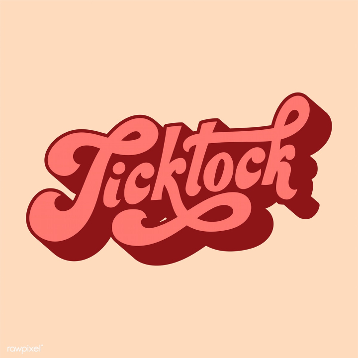 Tick Tock Clock Stock Illustration