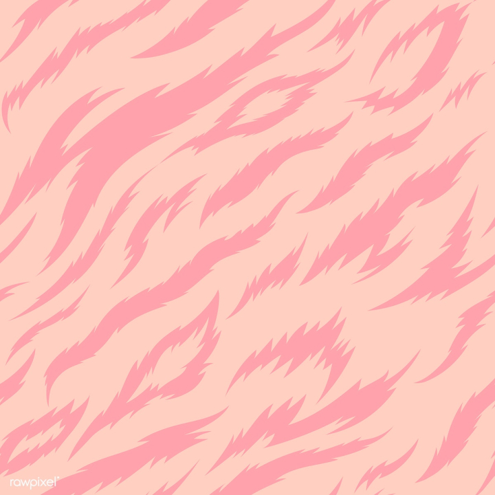 Tiger stripes seamless vector pattern