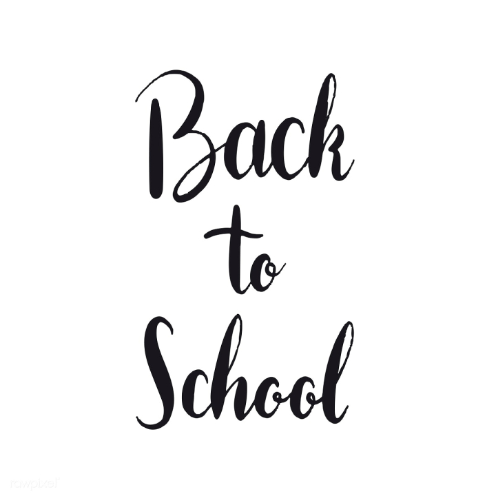 Back to school - lettering calligraphy phrase Vector Image