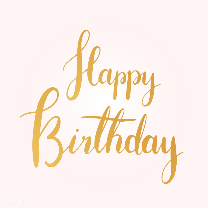 Happy birthday typography style vector | Free stock vector - 517686 ...