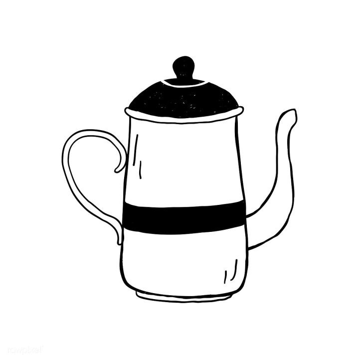 beverage,black,black coffee,breakfast,brew,brewed,cafe,coffee,coffee house,coffee pot,coffee roasters,coffee shop,design,drawing,drink,graphic,hand drawn,hipster,hot,icon,illustrated,illustration,morning,pot,pot of coffee,roasters,roastery,silver,steel,to serve,vector,warm,white,white background