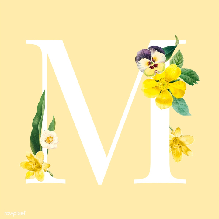 alphabet,banana yellow background,beautiful,bloom,blooming,blossom,blossoming,botanical,botany,capital letter,character,decorated,decorated alphabet,decoration,decorative,design,flora letter,floral,floral alphabet,floral design,floral font,floral letter,flower,font,graphic,hypericum,illustrated,illustration,isolated,leaves,letter,lettering,letters,m,ornament,ornate,plant,spring,style,summer,symbol,theme,typeface,typography,uppercase,vector
