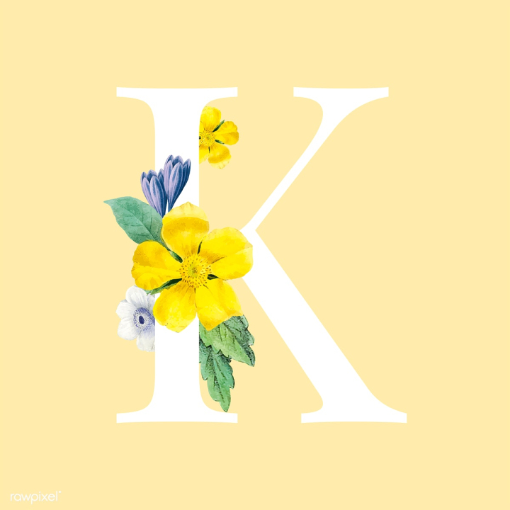 alphabet,banana yellow background,beautiful,bloom,blooming,blossom,blossoming,botanical,botany,capital letter,character,decorated,decorated alphabet,decoration,decorative,design,flora letter,floral,floral alphabet,floral design,floral font,floral letter,flower,font,graphic,hypericum,illustrated,illustration,isolated,k,leaves,letter,lettering,letters,ornament,ornate,plant,spring,style,summer,symbol,theme,typeface,typography,uppercase,vector