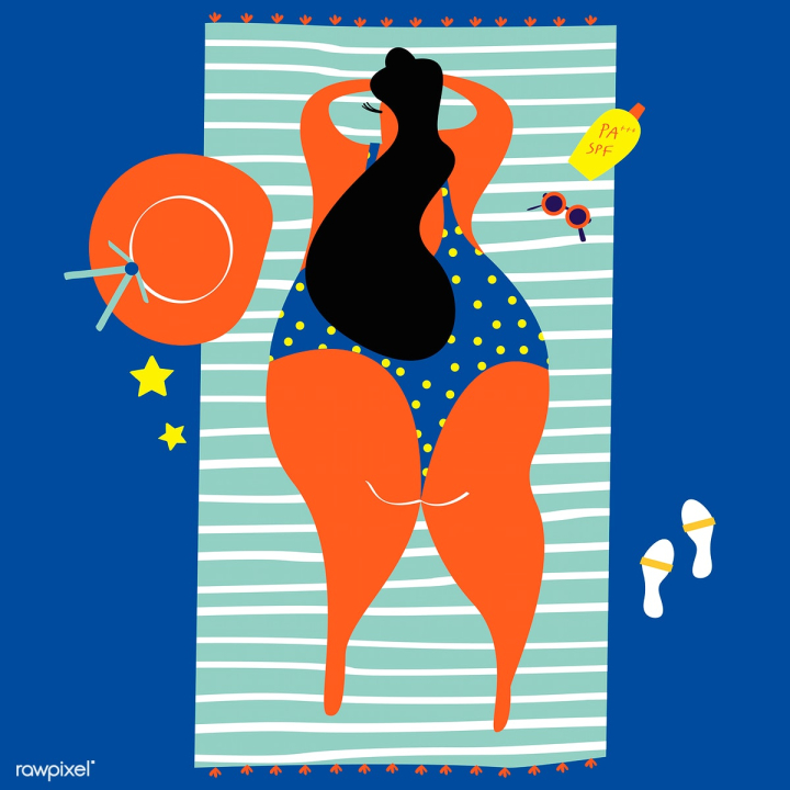 avatar,bathing suit,beach,big,blue,break,butt,carefree,cartoon,character,chubby,curvy,drawing,female,figure,free,fun,girl,graphic,happy,holiday,hot,illustrated,illustration,island,joy,lady,leisure,lifestyle,lying,mat,rest,skin,summer,summer break,summertime,sunbath,sunbathing,tan,tanned,tanning,thong,tone,travel,trip,tropical,vacation,vector,woman,yellow