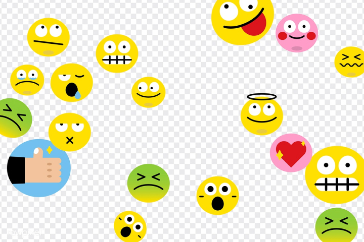 Floating Emojis Free Stock Vector 584089 Nohat Free For Designer 