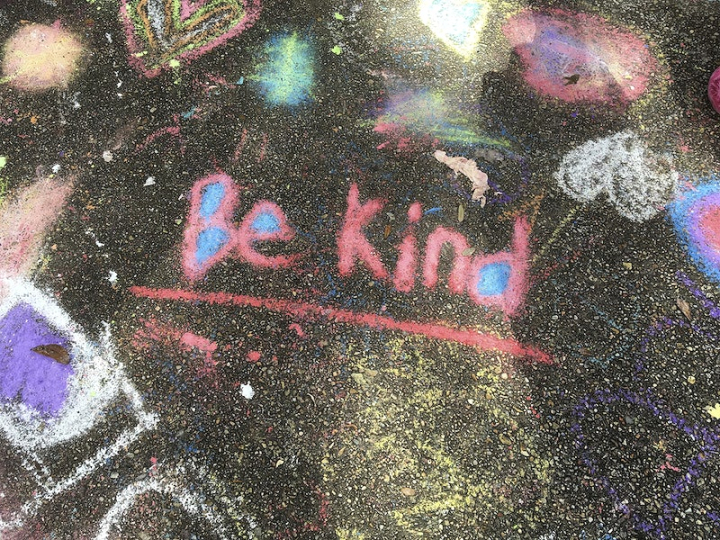 kindness,neon,be kind,street art,public domain art,chalk,art,motivational,be kind free,neon public domain,colorful,public domain street art,rawpixel