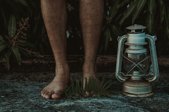 legs,barefoot,lantern,feet man,feet,person photo,man's bare feet,rainforest,man legs,public domain feet,man natural,bare feet,rawpixel