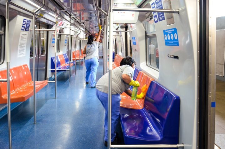 subway,cleaning,workers,train seats,subway train,person photo,train,sky train,people,cleaning worker,free public domain,rawpixel